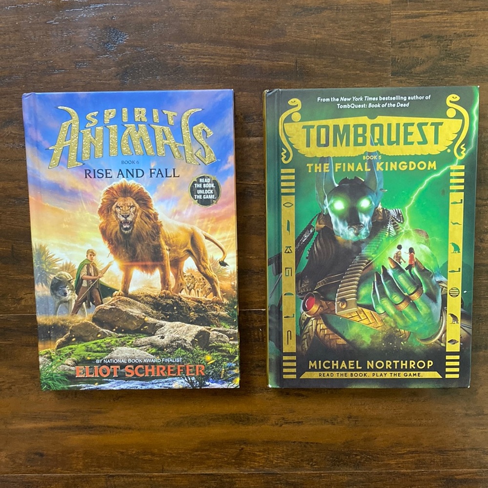 5/$10 Kids Books | 2 Teen Chapter Books | Read the Books Play/Unlock the Game